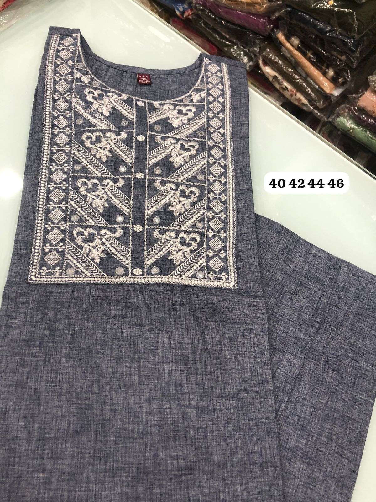 Causal Cotton Kurti by Readywear